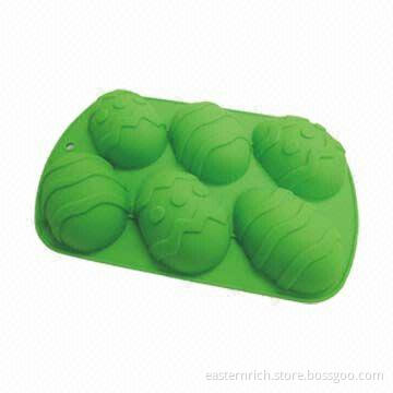 Silicone Cake Mould, Easter Egg Shape